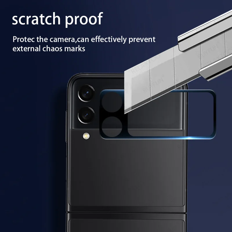 3D Full Cover Camera Lens Protector Glass For Samsung Galaxy Z Flip4 5G Flip 3 Case Camera Protect Funda On Sumsung ZFlip3 Coque