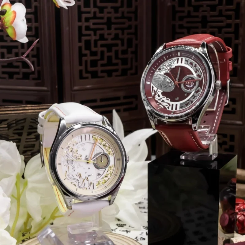 ساعة Lucky Stone TianGuanCiFu الرسمية التعاونية أنيمي الرسوم المتحركة المحيط شيه ليان Huacheng ساعة كوارتز لعبة Gitf العصرية #3