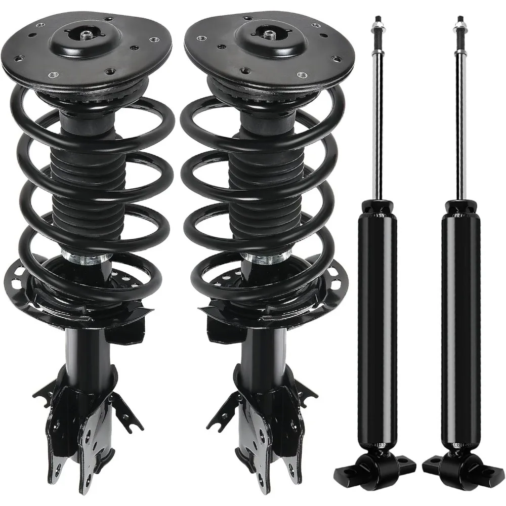 

- 2Pcs Front Complete Struts Spring Assembly + 2Pcs Rear Shock Absorbers Fits 2013-2020 for Ford Fusion Full Set Front Rear Com
