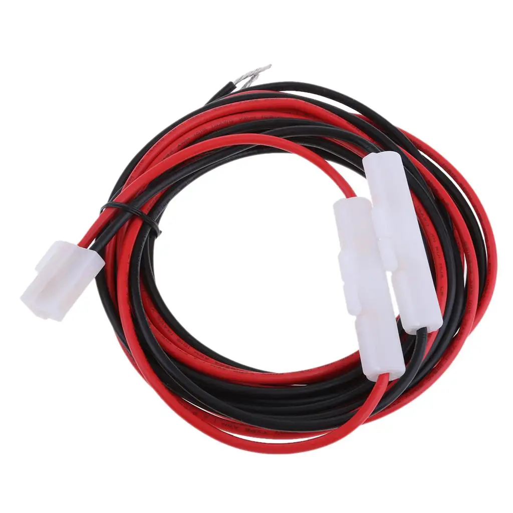 Short Wave Power Supply Cable with Inline Fuse Mobile Radio Power Cable Accessory for FT7800 FT7900R Installations