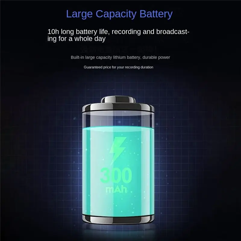 ABAI M32 One for Two Wireless Noise Canceling Microphone for Dslr Camera Camcorder Smartphone Tablet