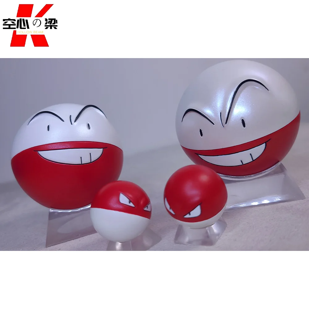 [1/20 Scale World] Voltorb & Electrode Thunderball & Naughty Thunderball Toy Figure Decoration