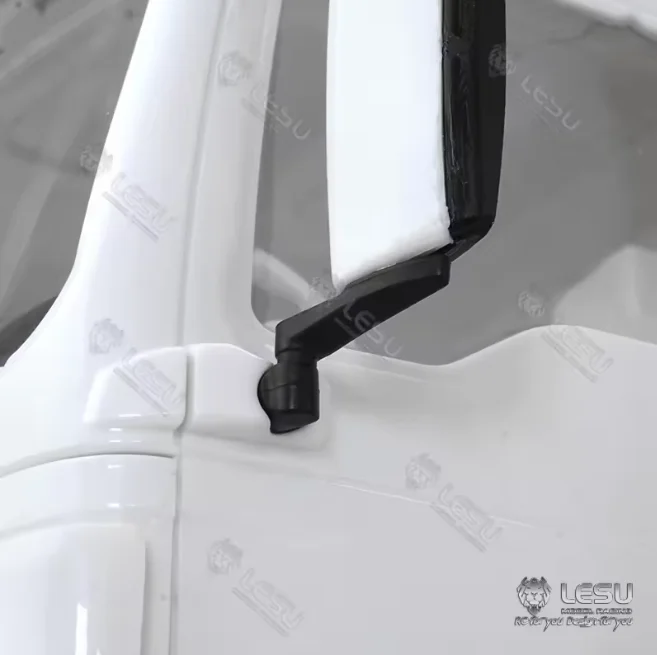 LESU Rearview Mirror Stand Car Accessories FOR 1/14 Tamiyaya 3348 3363 RC Hydraulic Dumper Remote Control Truck Th16520