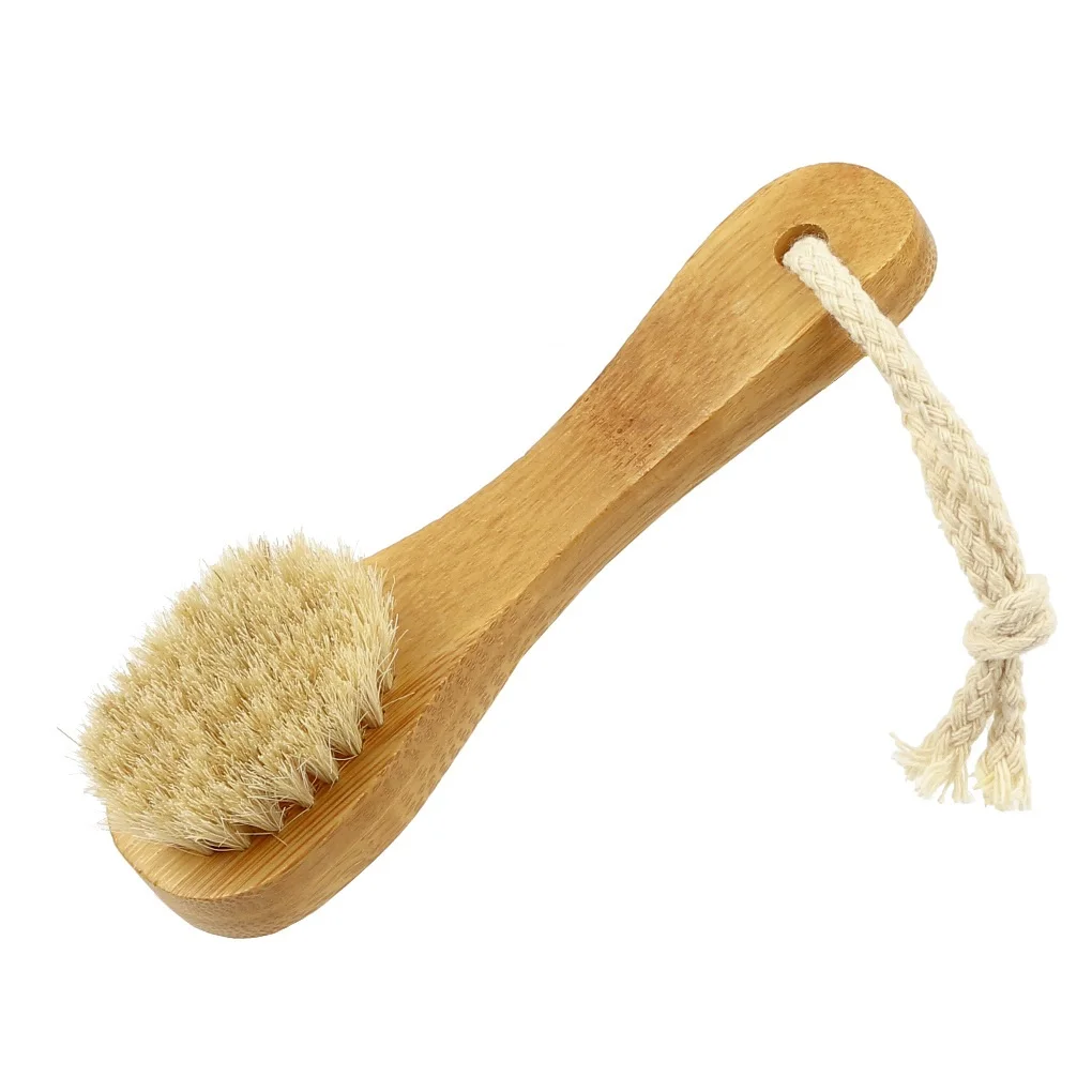 100 stücke Gesicht Reinigung Pinsel Bambus Gesichts Reinigung Massage Pflege Pinsel Gesichts Reiniger Mini Schönheit Hautpflege Pinsel F2965