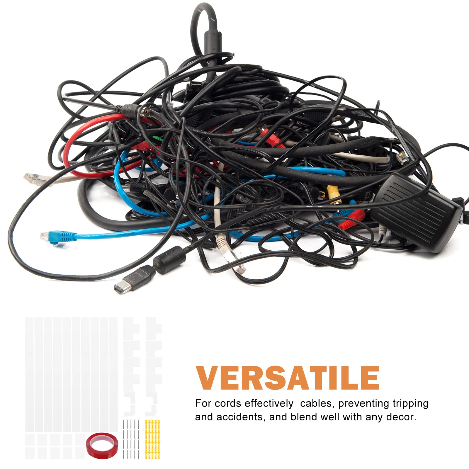 

1 комплект, комплект желобов для укрытия кабеля, настенные полоски для укладки шнура, скрытые провода, прочный дизайн на стене, простая установка