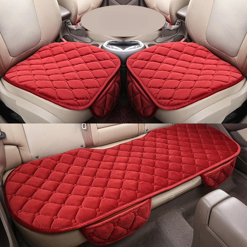 Universal Car Seat Cushion Non-Binding Anti-Slip Thick Skin Friendly Seat Cover for Car Seat Accessories