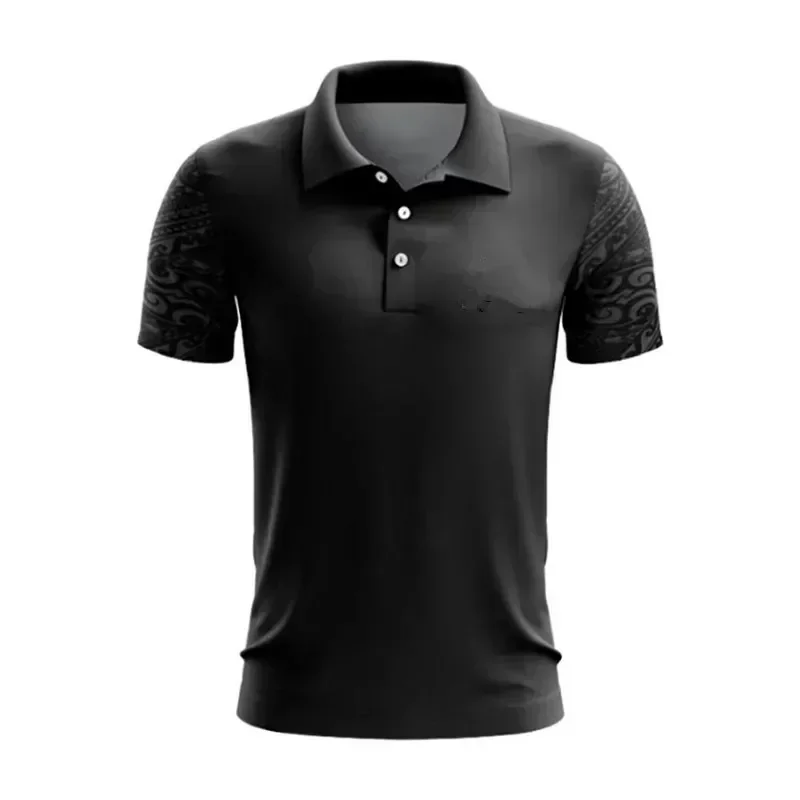 2023 New Zealand Maori All Blacks Polo Shirt Rugby Jersey Size:S-5XL （Print Custom Name Number）Top Quality