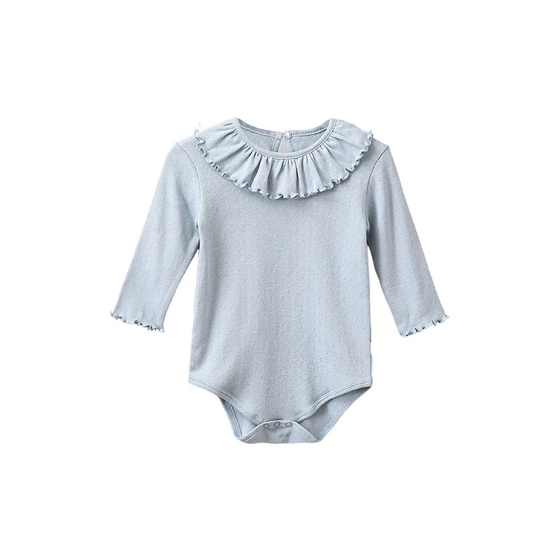 

Футболка с длинным рукавом и карманом для девочек 2026 года, худи с воротником-стойкой и расклешенными рукавами, однотонная, весенняя, для девочек