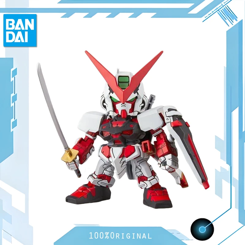 BANDAI Anime SD BB MBF-P02 GUNDAM ASTRAY RED FRAME Model Kit Collectible Robot Quality Assembly Plastic Action Toys Figures Gift