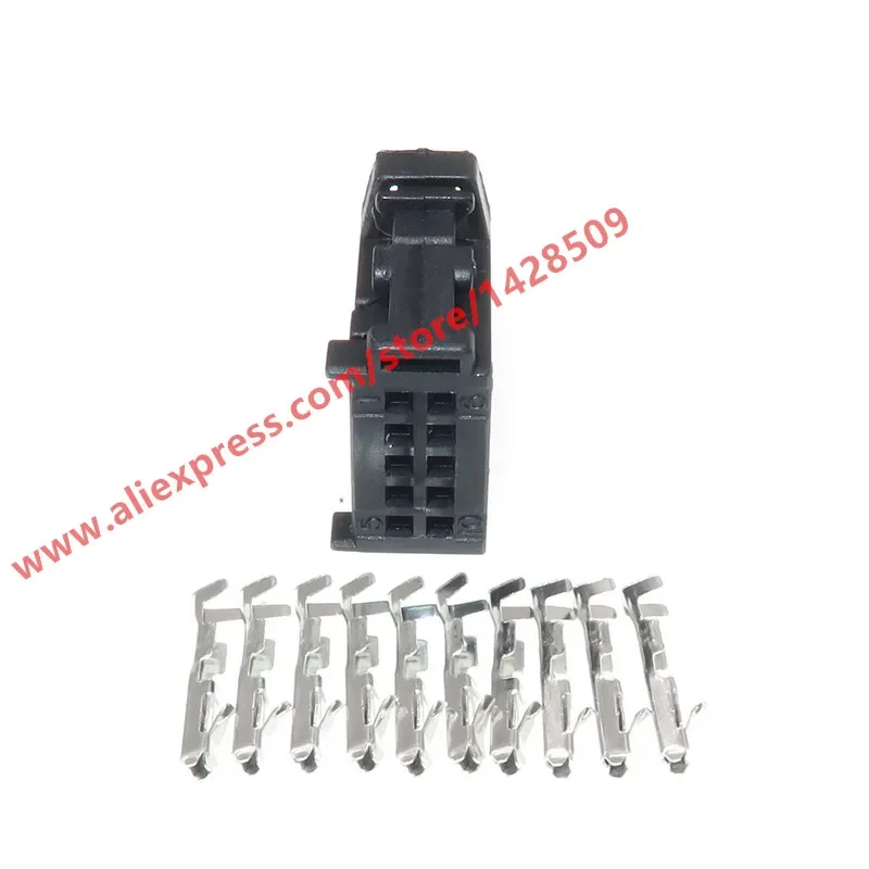 1 Set 10 Pin Auto Rear View Mirror Plug Car Headlight Switch Conenctor For VW 8E0971980 8E0 971 980