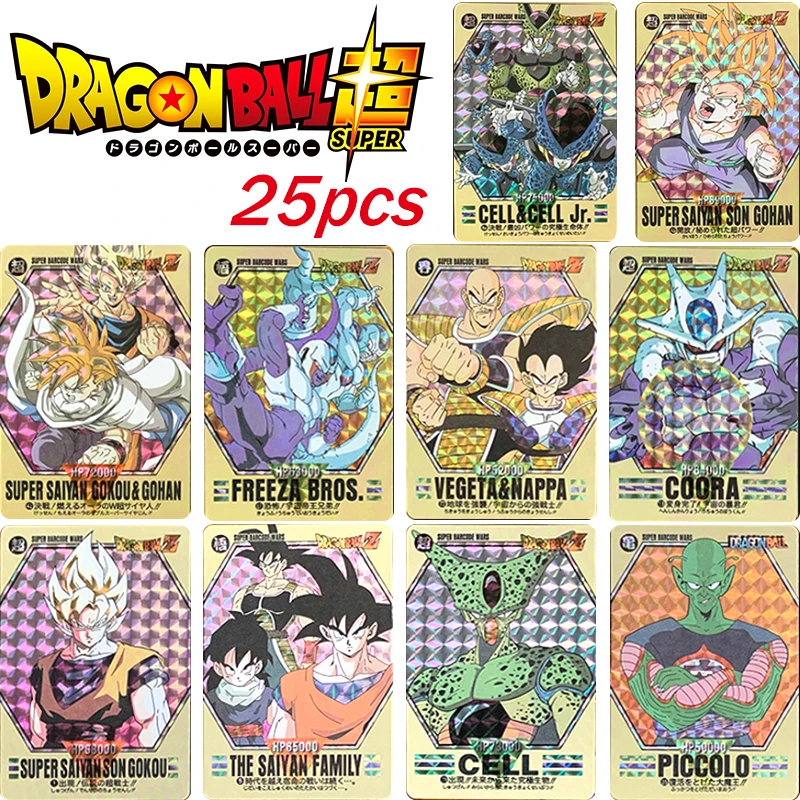 36Pcs/set Anime Characters Dragon Ball Son Goku Torankusu Diy Homemade Flash Card Toys Christmas Birthday Gift Collection Card