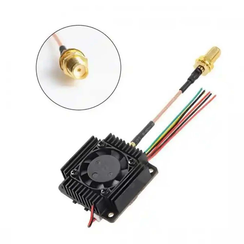 For AKK Ultra 5.8G 3000Mw 3W FPV VTX With Fan MIC 10Km+ Video FPV Transmitter For Long Range FPV Racing Drone