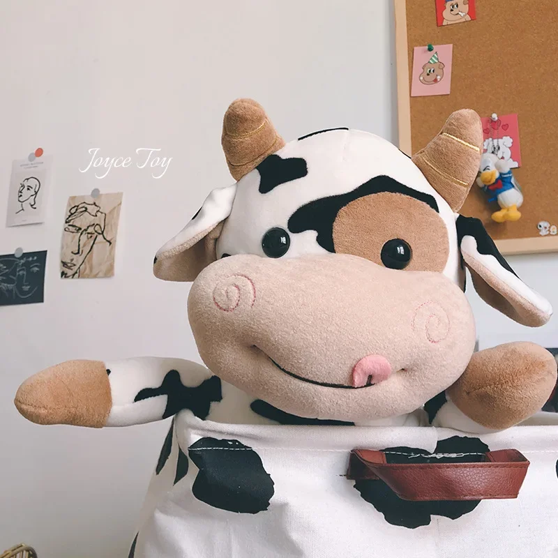 Cute Cow Plush Toy Rag Doll for Girlfriend Children's Toys Gifts Plush Toys Pillow Plushie Stuffed Animal Patung Dolls