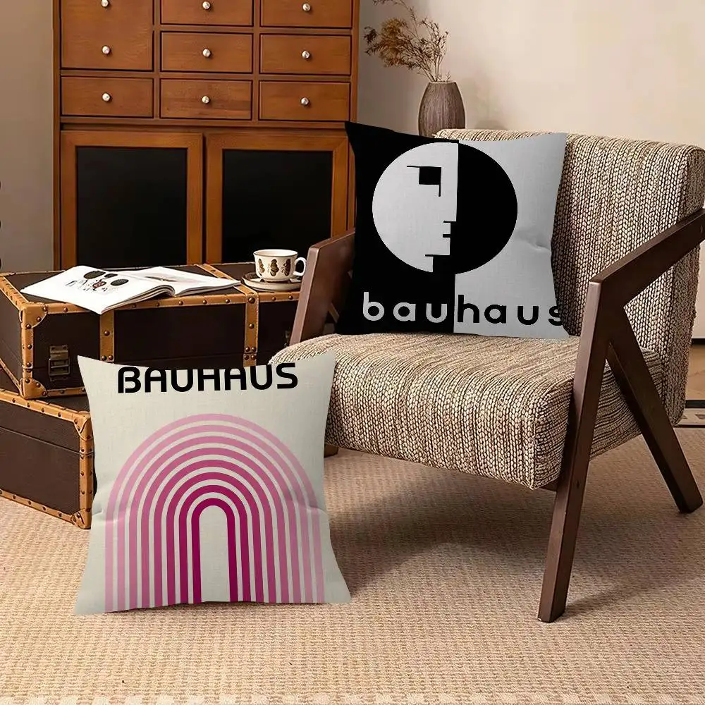 Abstract Bauhaus-style   Cushion Cover Pillowcase Upholstery Sofa Throw Pillow Home Decor Pillowcas