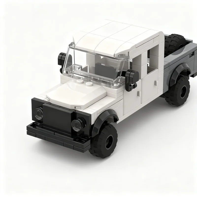 192pcs MOC City Off-Road Defender 130 W Working Suspension Model Building Blocks Construction Toy Christmas Gifts Birthday DIY