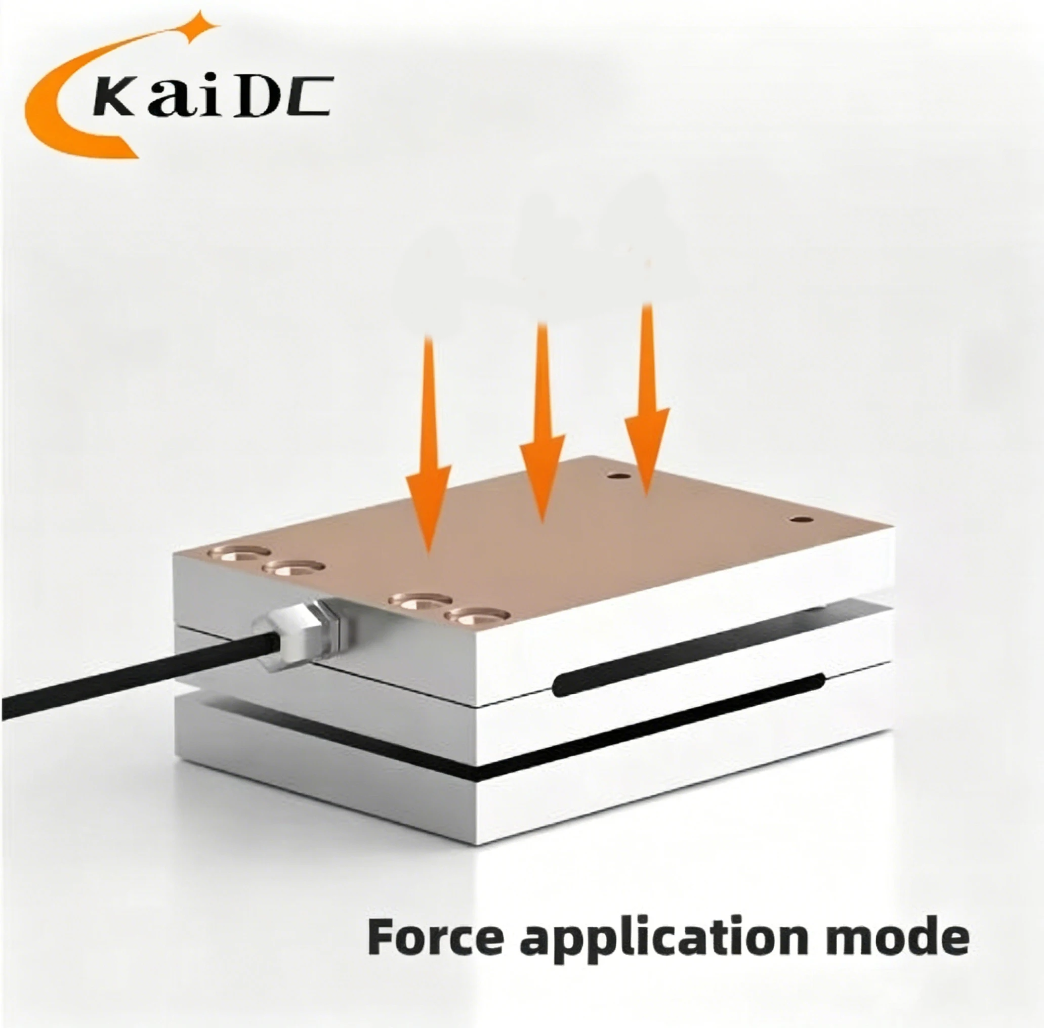 Flat-type pressure sensor; high-precision force sensor with a large sensing surface; aluminum alloy force sensor.