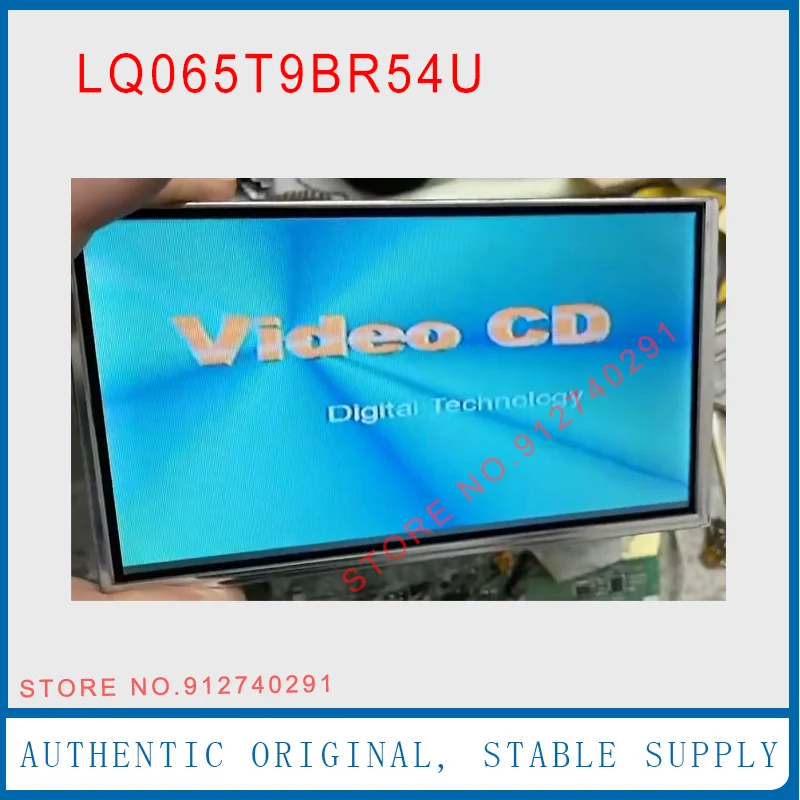 LQ065T9BR54U LQ065T9BR51U Original 6.5 Inch  LCD Display Screen Panel For  X5 E53 E39 E38 E46 Car DVD Navigation System LCD