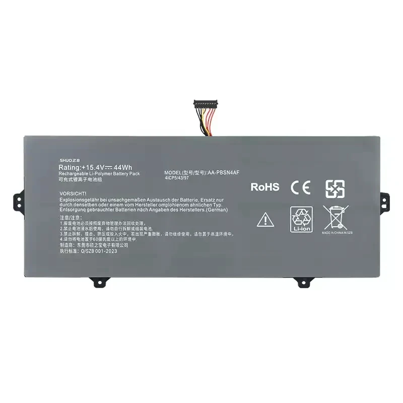 

Новая батарея AA-PBSN4AF для ноутбуков Samsung NP930SBE NP950SBE, 15.4V 3500mAh 54Wh
