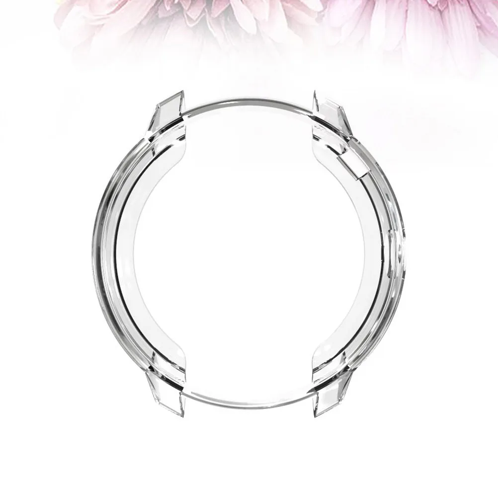 Flexible Tpu Watch Protective Frame Cover Transparent for 3 Smart Watch Case Shockproof Scratch Resistant Side