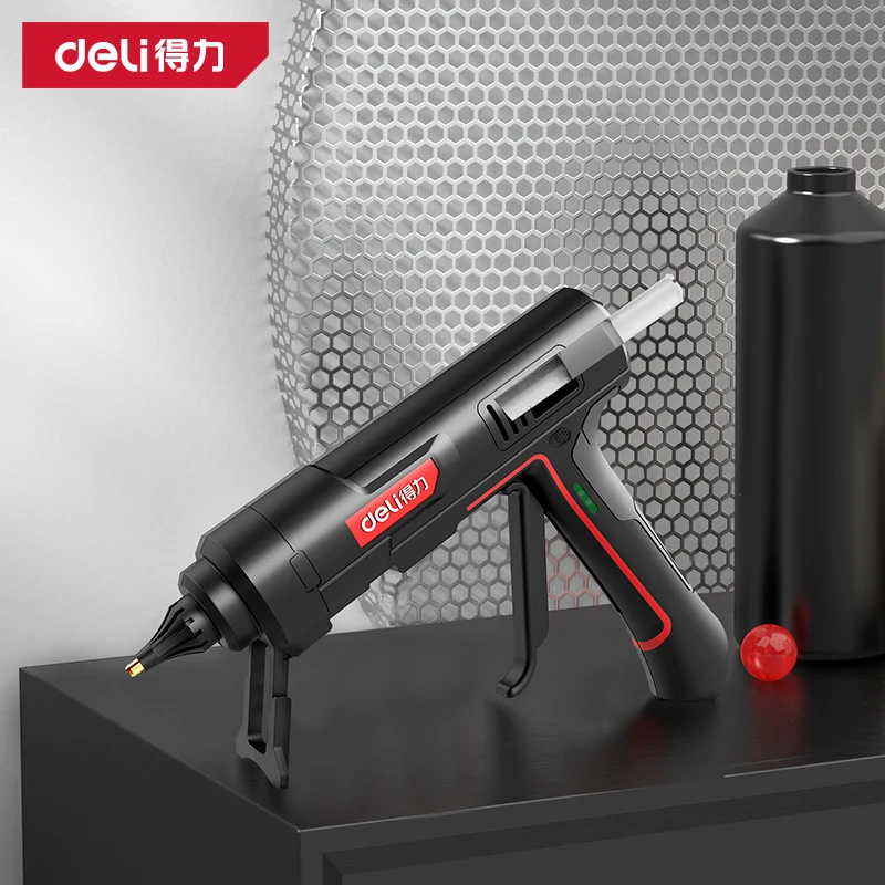 DELI 300W Hot Melt Glue Gun DIY Mini Household Industrial Guns Heat Temperature Electric Repair Tool Use 11mm Glue Sticks
