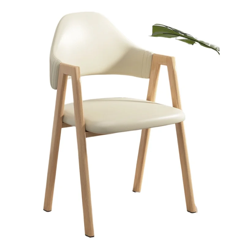 Drewniane ergonomiczne krzesลa do jadalni do salonu z akcentem do salonu designerska krzesลa do jadalni do gier dla dzieci Sedie dom umeblowanie