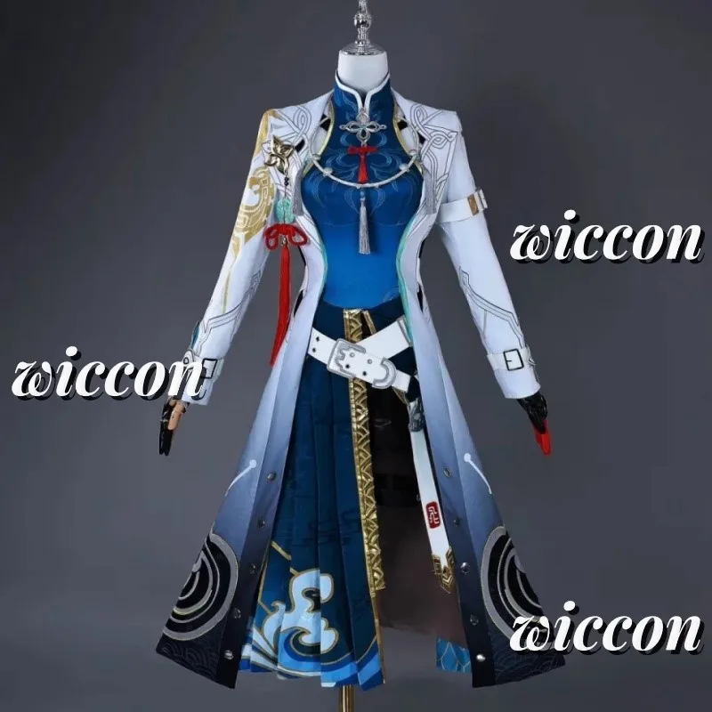 Feixiao Cosplay Game Honkai: Star Rail Costume Elegant Gorgrous Sweet Battle Uniforms Halloween Party Role Play Woman Clothes