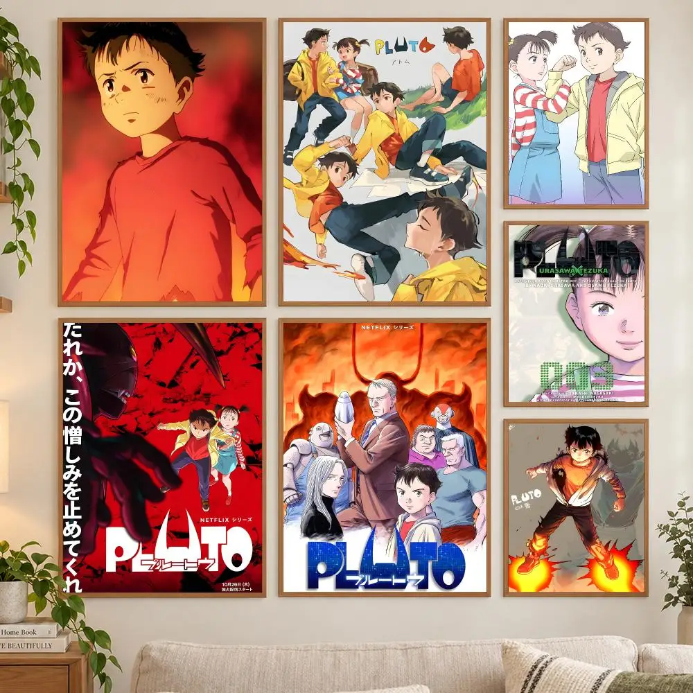 P-PLUTO Poster HD art sticky wall waterproof home living room bedroom bar aesthetic decoration