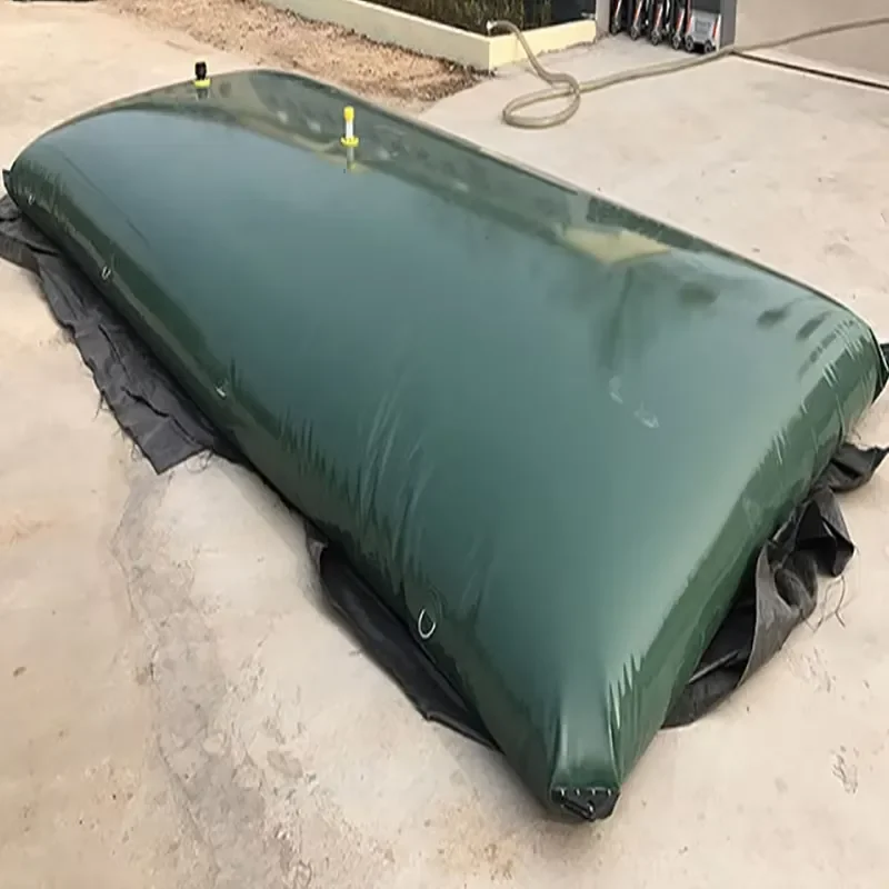 Portable 2000L Rectangular Water Storage Bladder Tank for Middle Eastern Desert Use Durable Industrial Fabric Product