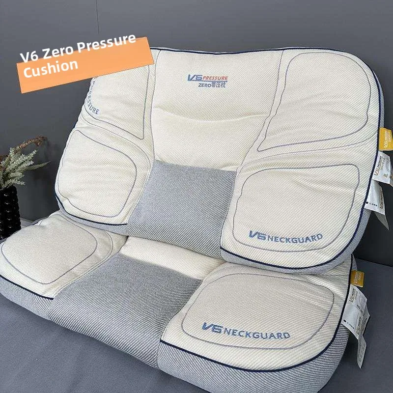 nuovo-cuscino-2024-in-maglia-ad-alta-elasticita-supporto-per-il-collo-a-pressione-zero-alternativa-alla-piuma-morbido-e-rigido-doppio-uso-massaggiante-per-ufficio
