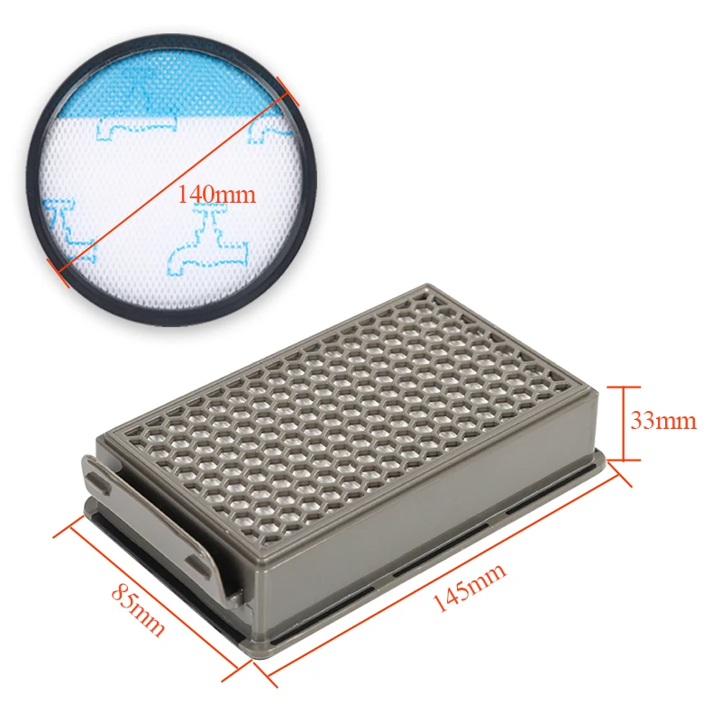 Staub HEPA Filter Ersatz für Rowenta RO3715 RO3759 RO3798 RO3799 für TEFAL Roboter Staubsauger Teile Zubehör