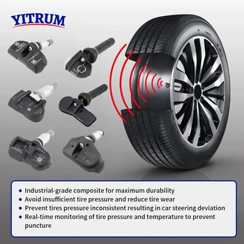 適用於捷豹 F-Type 2013、雙龍 Actyon 2010-2012、Chairman 2014、Korando 2006-2014 的胎壓監測感測器,Kyron Musso 41990-34000 8 最佳銷售 雙龍Musso配件 - №6