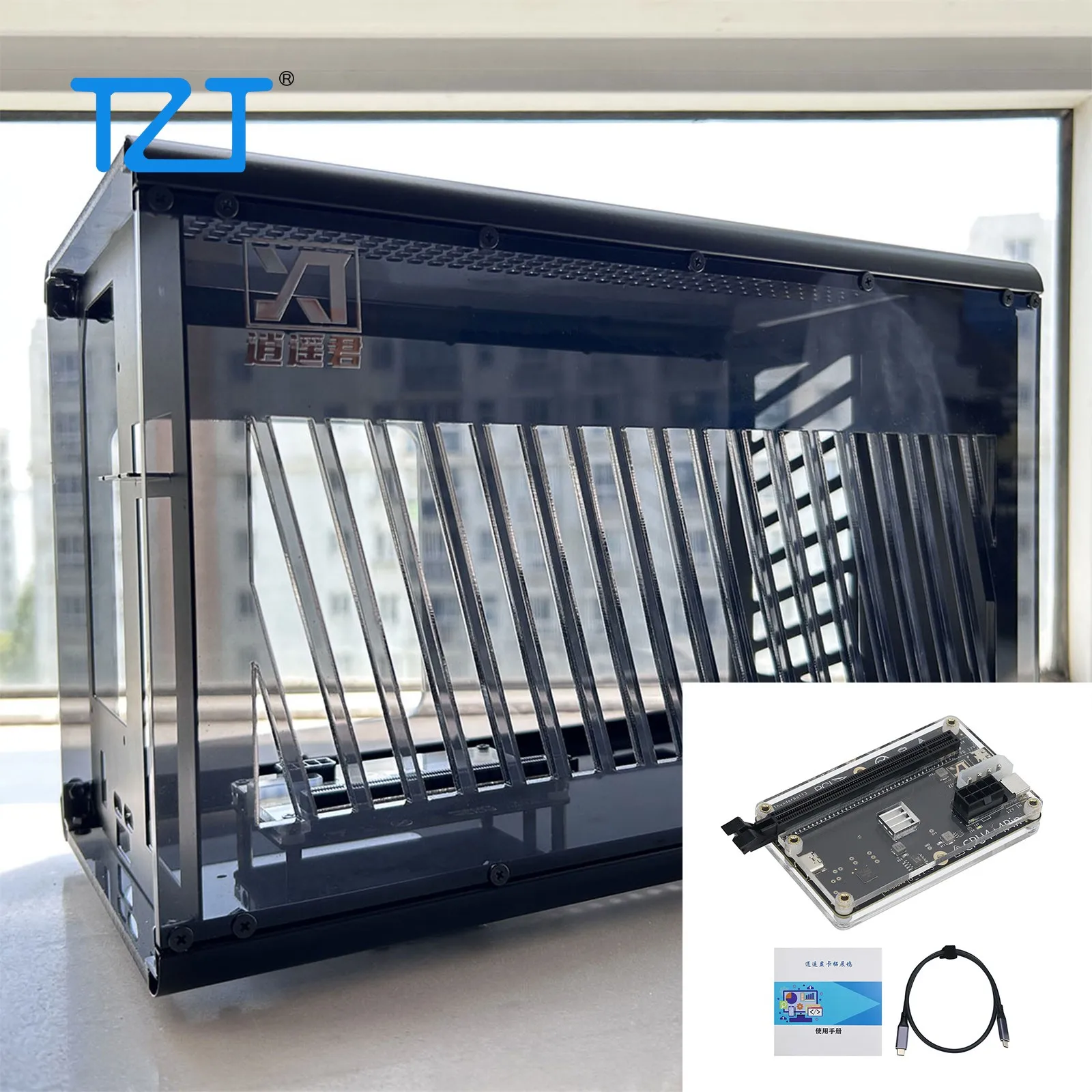 2026 Mini Graphics Card Box Video Card Box + GPU Dock + 100cm/39.4