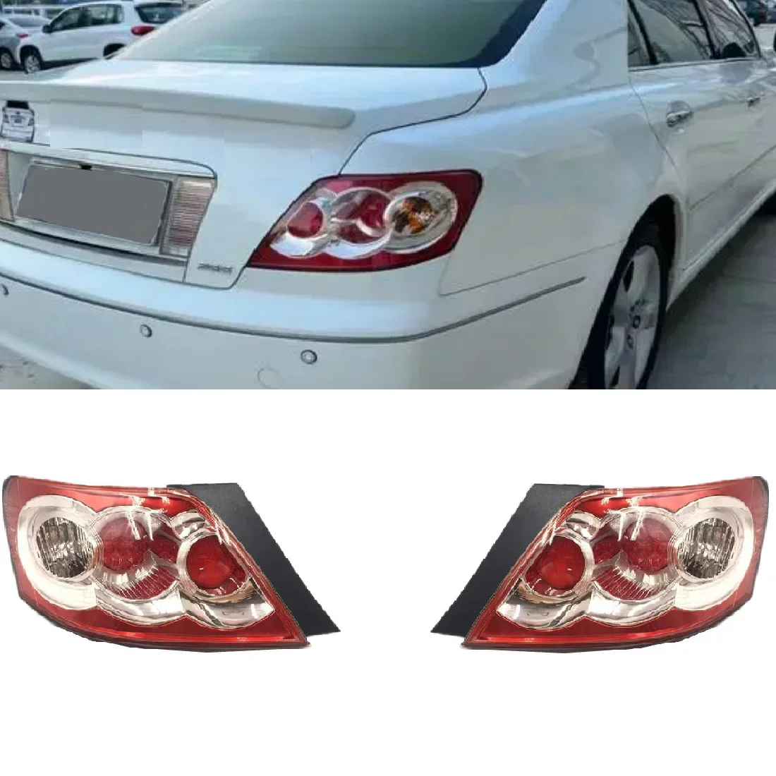 

Rear Bumper Taillight Tail Light for Toyota Reiz 2005 2006 2007 2008 2009 Signal Lamp Cover