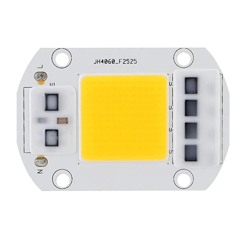 ABNM فقاعات LED بيضاء دافئة توفير الطاقة رقاقة مصدر ضوء الجهد العالي رقاقة LED عالية الطاقة لإضاءة المرور 100 واط 220 فولت