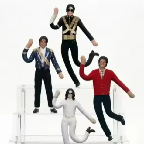 Michael Jackson Movable Joint Plush Stuffed Doll Anime Cosplay Prop Action Figure Home Room Decoration Collectible Gift for Fans view 4