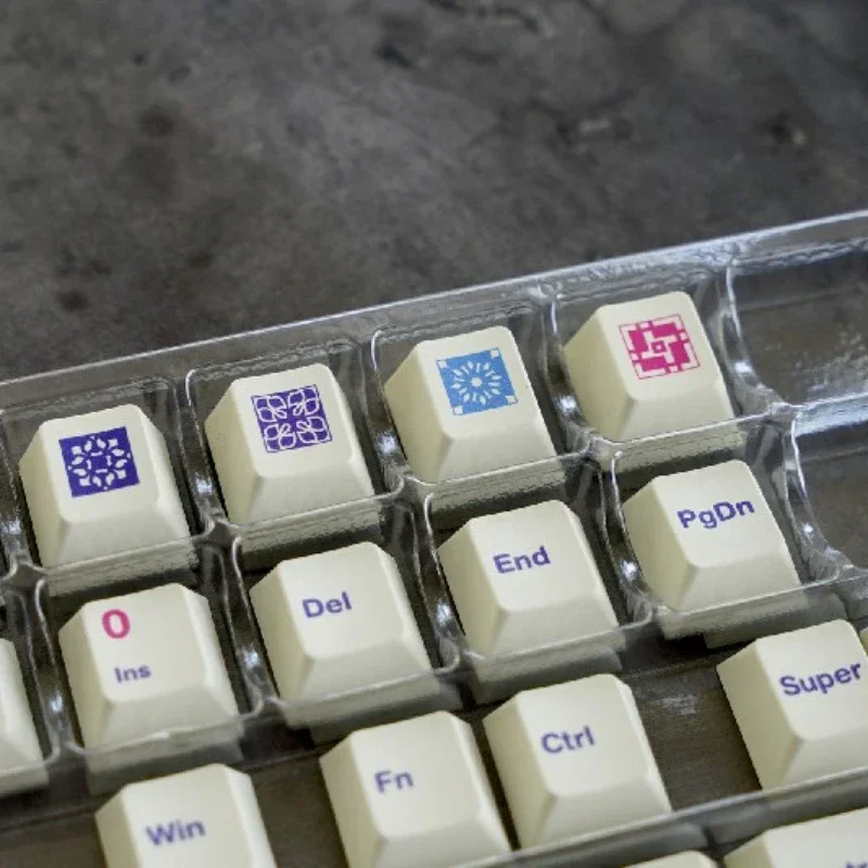 Imagem -06 - Zd-custom Arabic Keyboard Cap Keycaps Árabes Persa Laociano Yiddish Radical Key Cap White Cherry Profile Point Keycap para Jogos Presente