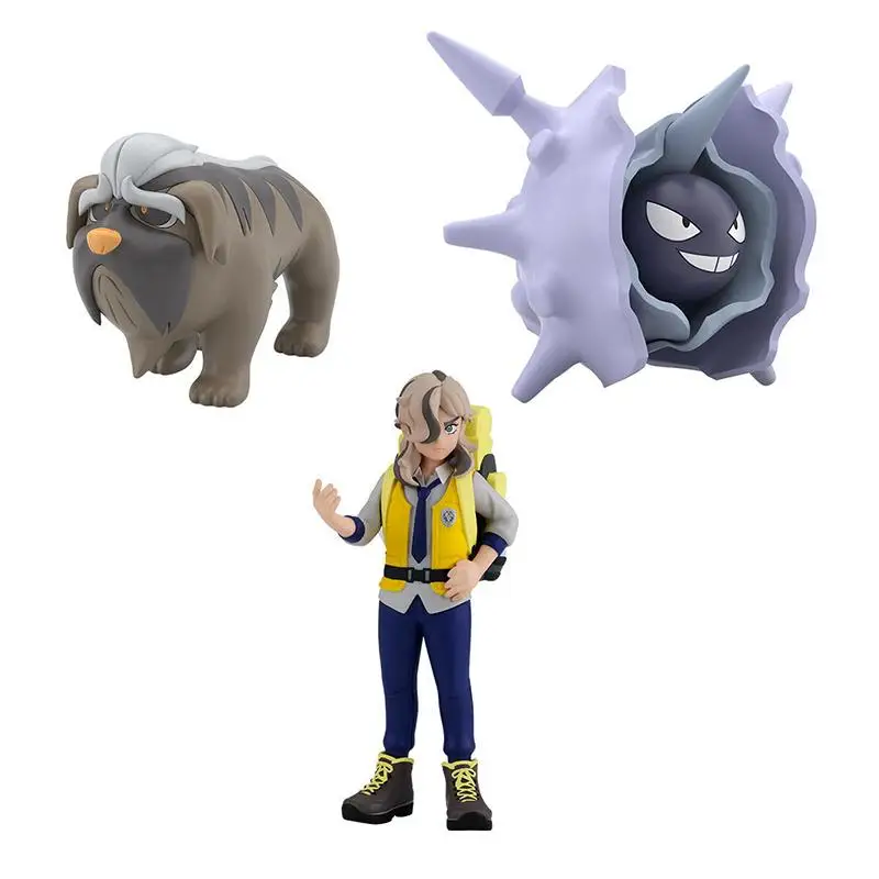 

3pcs/set Genuine Bandai Pokemon Scale World Paldea region Arven Cloyster Mabosstiff Action Figure Model Toys Gift for Birthday