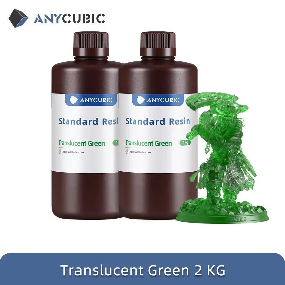 US.EU ANYCUBIC 405nm UV Resin For 3D Printer High Precision Quick Curing Printer Resin 3d LCD Printing Materials For Photon