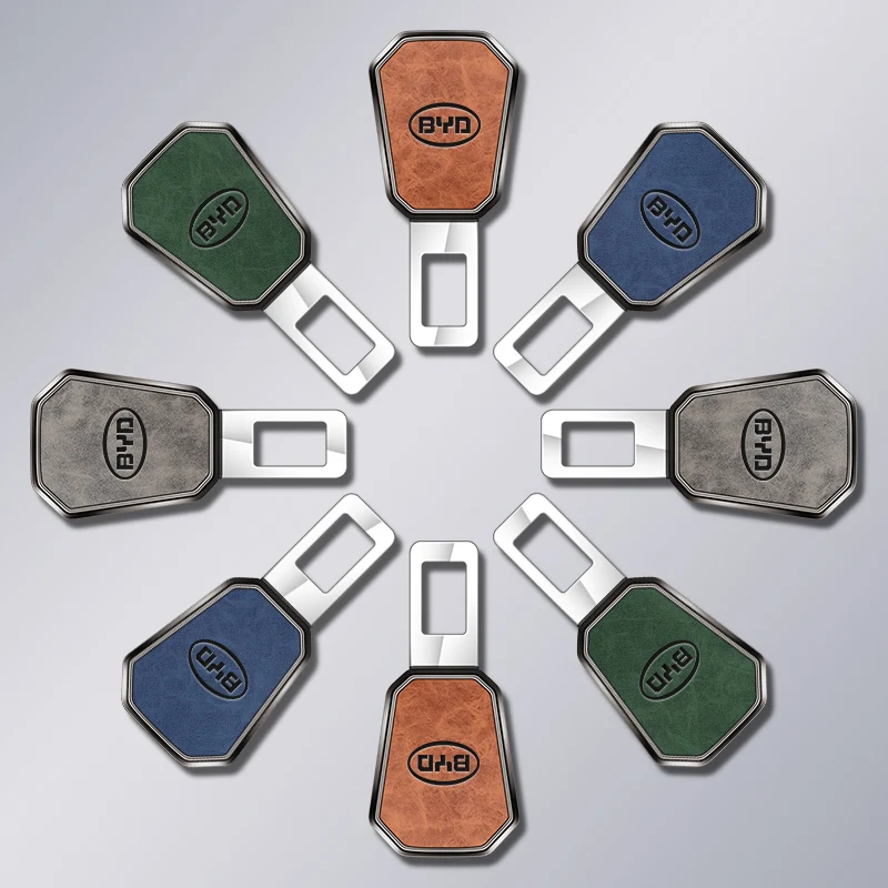 For BYD Atto 3 Dolphin Seal Tang Song Yuan Han Car Seatbelt Extender Converter Clip Auto Safety Lock Buckle Plug Insert Extender