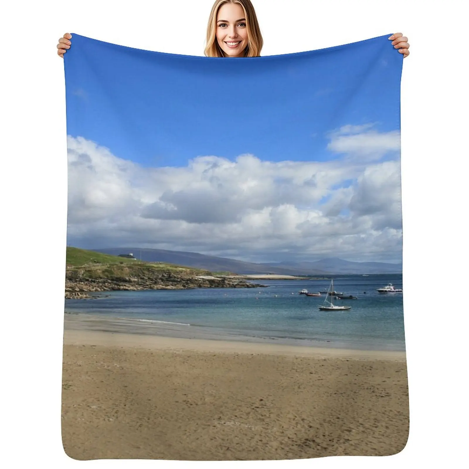 

Clare Island Throw Blanket Furrys blankets ands Luxury Soft Big Blankets