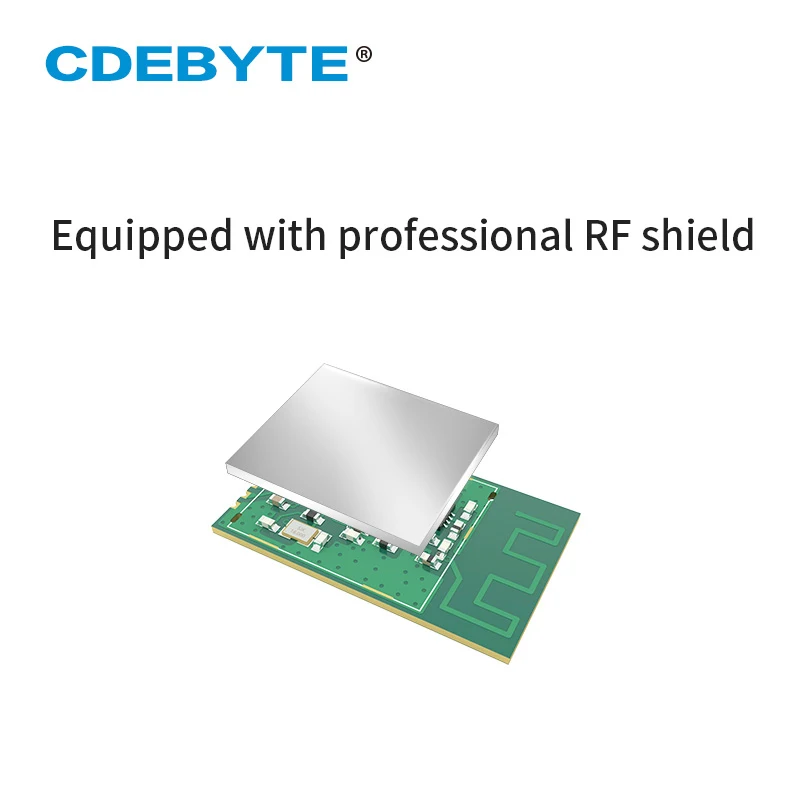 Wireless Module E01-2G4M01S1B 2.4GHz 5dbm SMD SPI Module with PCB antenna FCC CE RoHS certification Small size iot transceiver