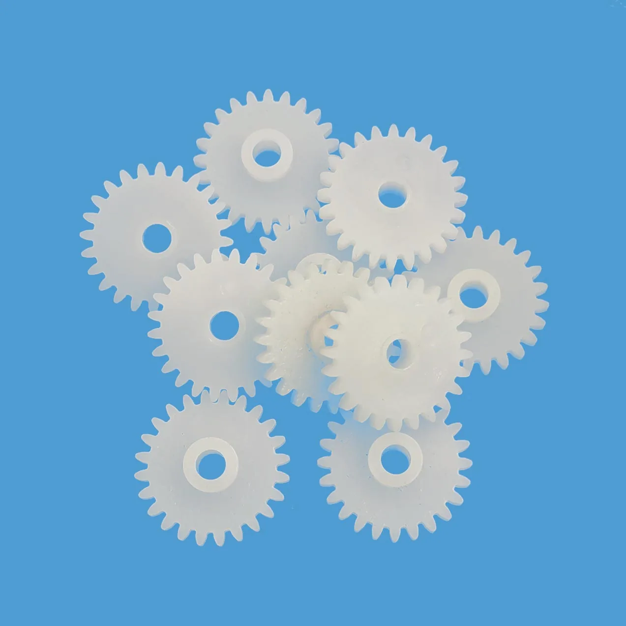 242.5A 0.5M Gear Wheel Diameter 13mm 24 Teeth Hole 2.5mm Tight DIY Model Toy Motor Parts Pinion Accessory 10pcs/lot