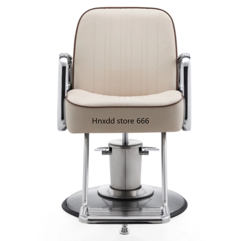 High-end barber shop chair hair salon liftable hair cutting chair