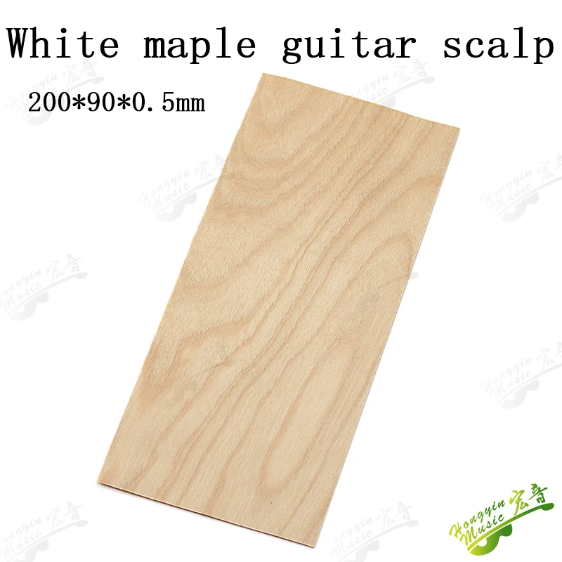 Zebrawood Gitarrenkopfplatte, wunderschönes Zebrano-Kopffurnier, Massivholz, handgefertigtes Material, Gitarrenzubehör, 200 x 90 x 0,55 mm – Detail 4