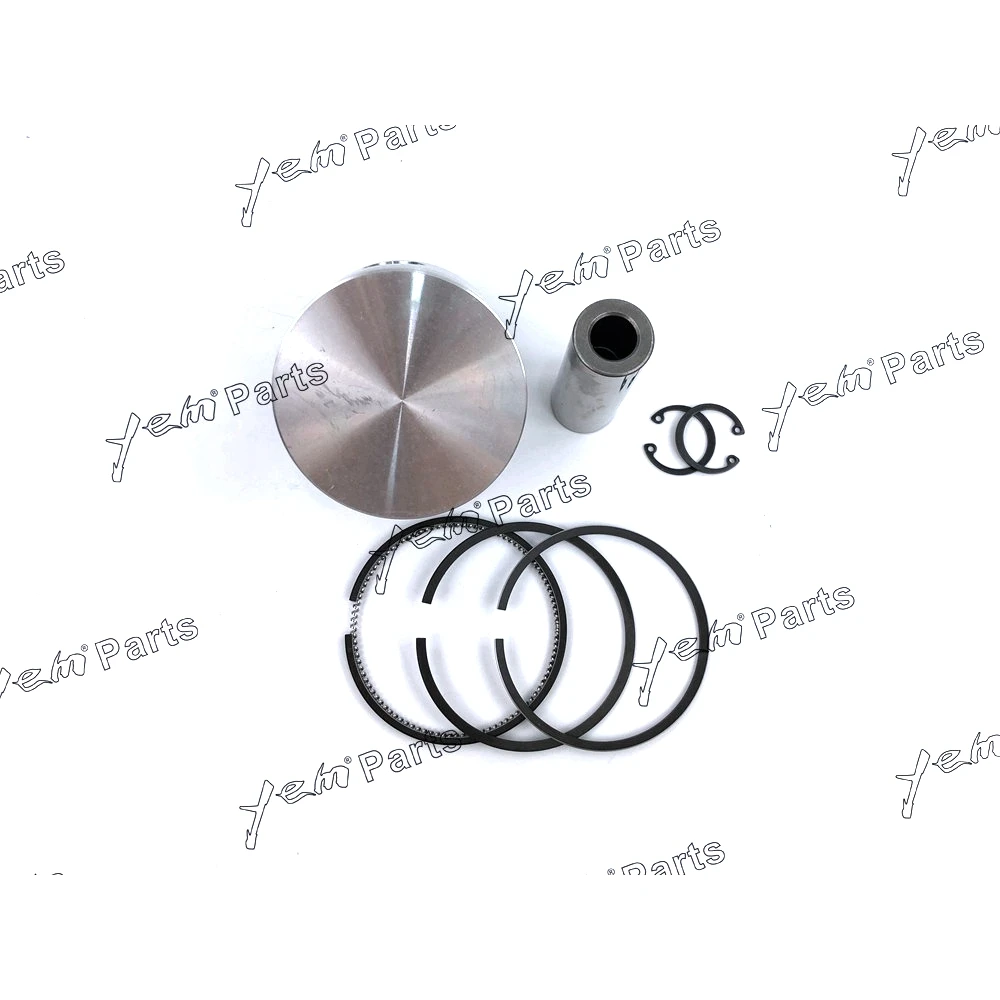 Hot Sell Pistons + Rings Kit Set Oversize 75mm (+0.50mm) For Kubota V1200 x4 PCS Engine Parts