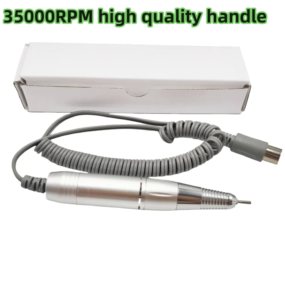 

35K Nail Drill Pen High Quality Handpiece For All STRONG 210 90 Electric Manicure Machine Dental Milling Cutter Nail File Set