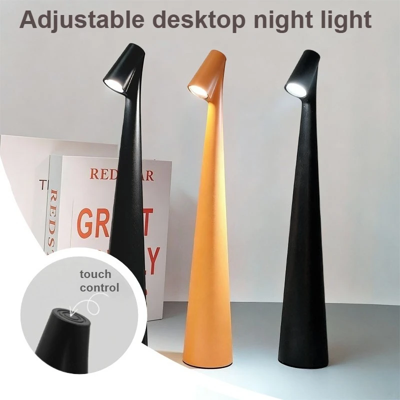 

Многофункциональная регулируемая настольная декоративная лампа для чтения, простая и современная домашняя спальня, прикроватная ночная лампа сенсорного типа