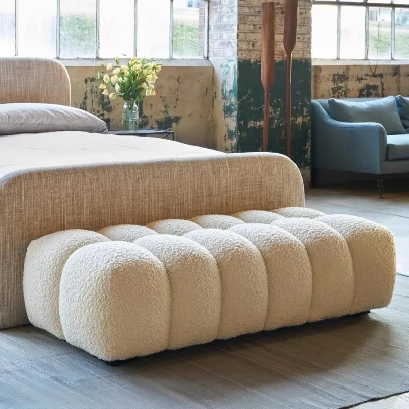 Footstool for single living room, sofa, master bedroom