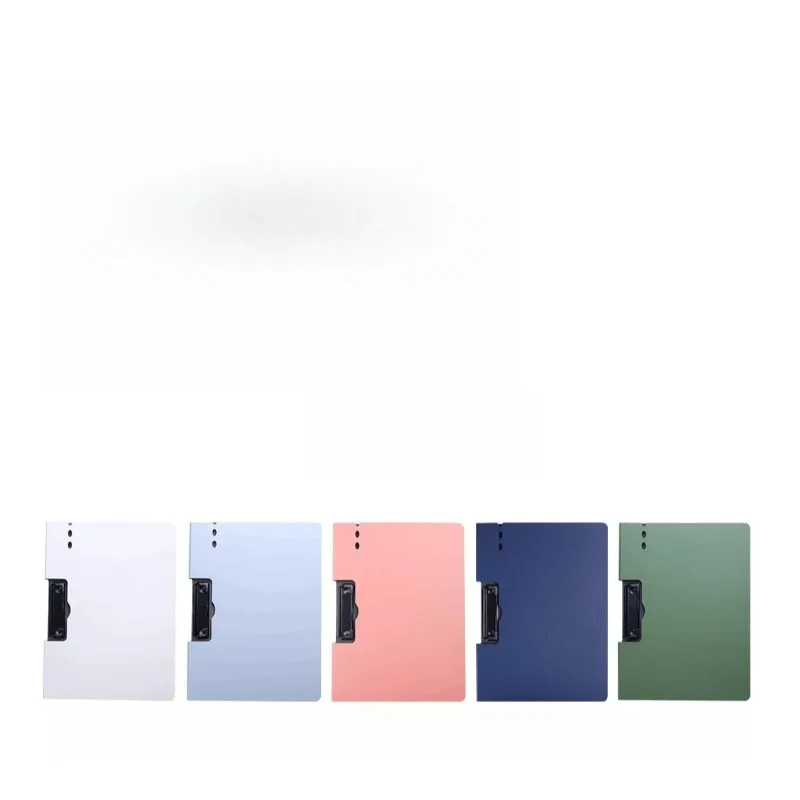 A4 مشبك لوحة المستندات معلومات متعددة الوظائف اجتماع لوحة الكتب الأفقية اللوازم المكتبية تشطيب مشبك ملف العقد