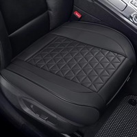 New Front Car Seat Cover PU Leather Cars Seat Cushion Automobiles Seat Protector Universal Car Chair Pad Mat Auto Accessories
